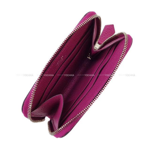 HERMES エルメス アザップ ミニ ローズパープル トゴ シルバー金具 新品未使用