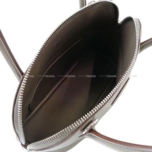 HERMES エルメス ハンドバッグ ボリード27 エタン エプソン シルバー金具 展示新品