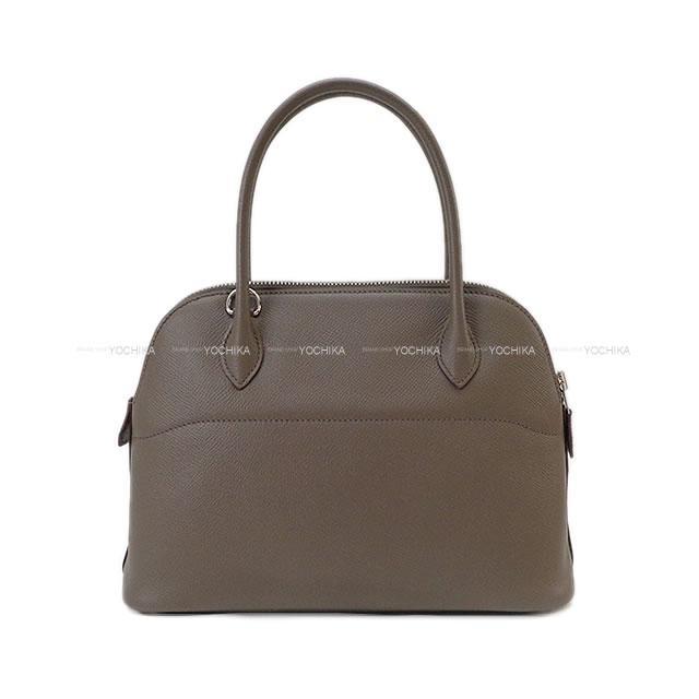 HERMES エルメス ハンドバッグ ボリード27 エタン エプソン シルバー金具 展示新品