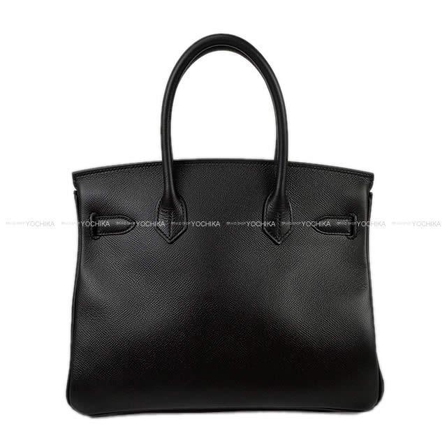 HERMES エルメス バーキン30 ハンドバッグ 黒(ブラック) エプソン シルバー金具 Y刻印 新品