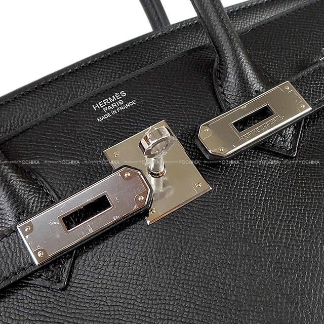HERMES エルメス バーキン30 ハンドバッグ 黒(ブラック) エプソン シルバー金具 Y刻印 新品