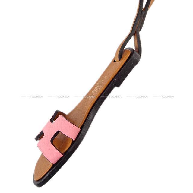 エルメス バッグチャーム "オラン ナノ" ヴェールクリケット/ナチュラルサブレ/黒 エプソン 新品