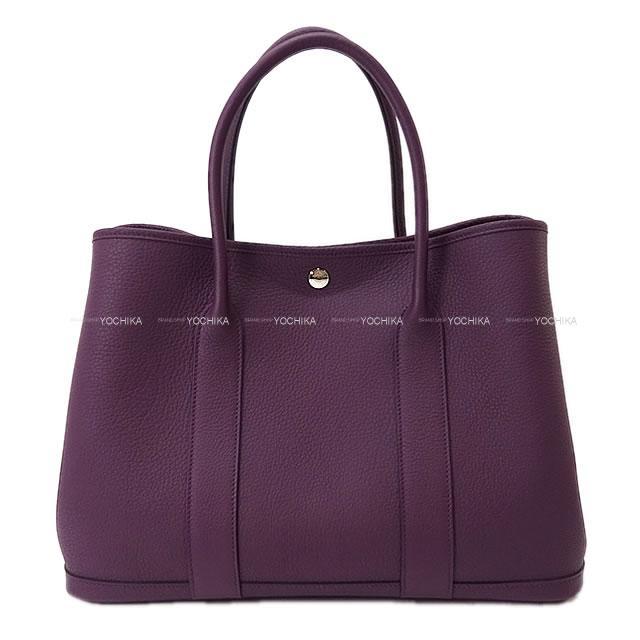 HERMES トートバッグ ガーデンパーティGM D刻印 【ランク：A】 HERMES エルメス トートバッグ ガーデンパーティ 36 PM ルージュ