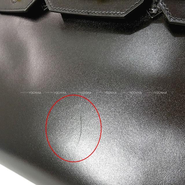 HERMES エルメス ハンドバッグ バーキン30 黒(ブラック) ボックスカーフ ゴールド金具 展示新品