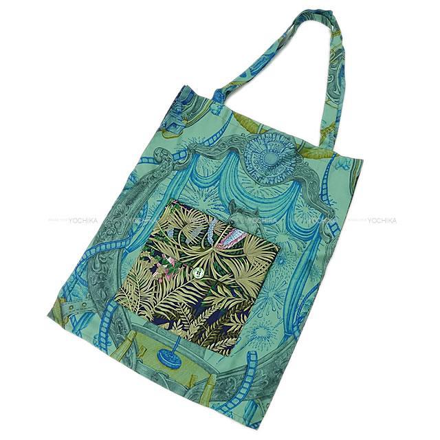 HERMES エルメス Petit h プティアッシュ シルク トートバッグ エコ  