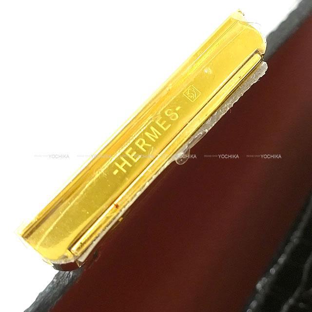 HERMES エルメス 長財布 コンスタンスロング ヴェルソ 黒 クロコダイル アリゲーター 新品