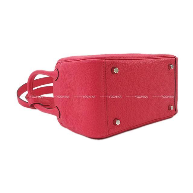 HERMES エルメス 2Way ショルダーバッグ リンディ ミニ 20 ローズエクストリーム トリヨン シルバー金具 新品