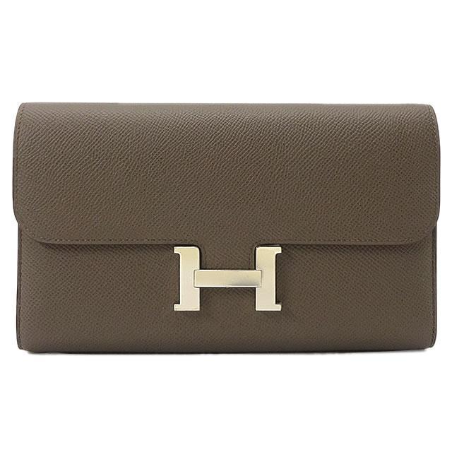 HERMES エルメス 長財布 コンスタンスロング エタン エプソン シルバー金具 新品未使用
