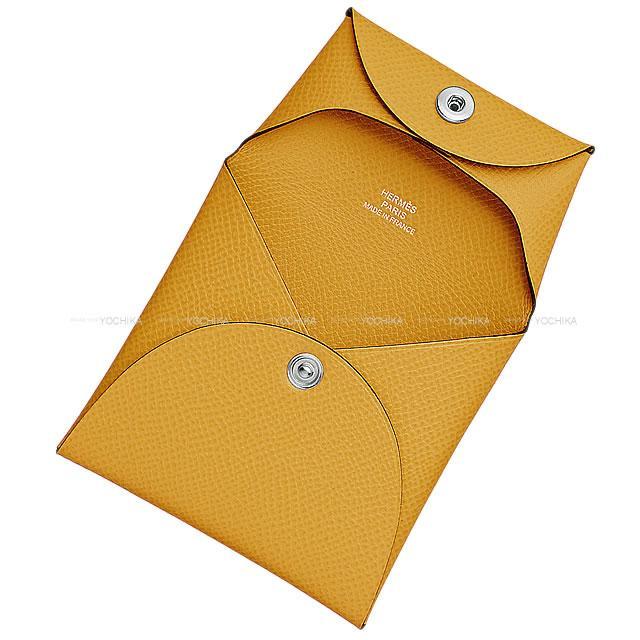 HERMES バスティアジーヌアンブル エルメスコインケース