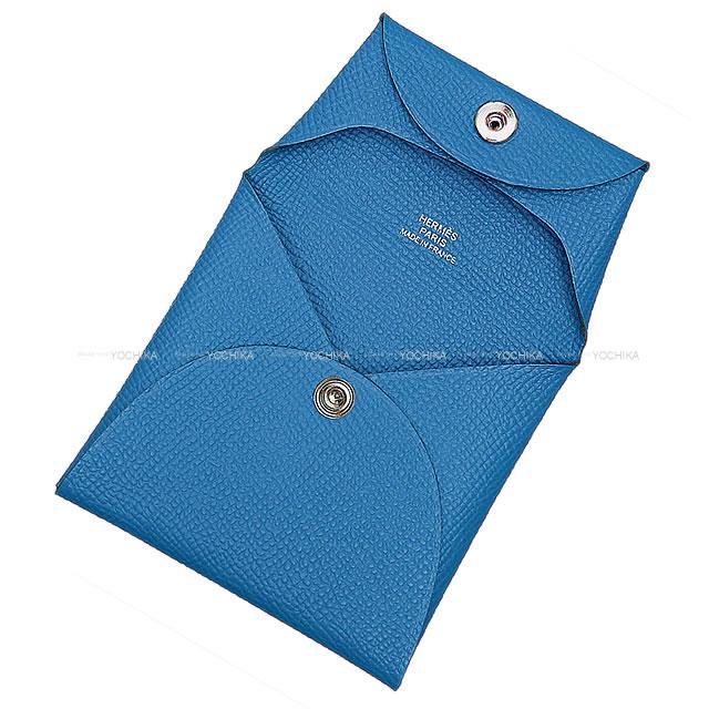 HERMES エルメス バスティア コインケース ミコノス エプソン シルバー金具 新品