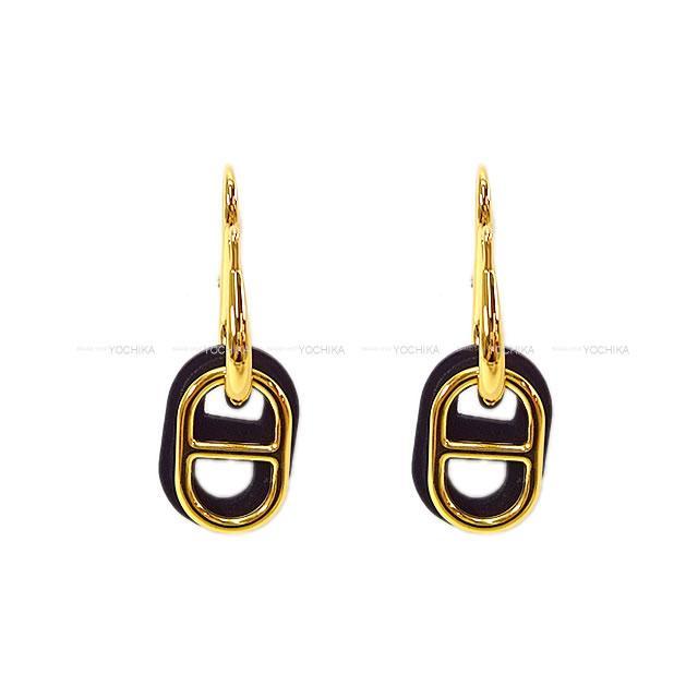 HERMES エルメス ピアス シェーヌダンクル O 