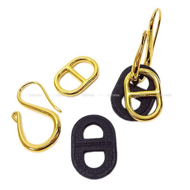 HERMES エルメス ピアス シェーヌダンクル O 