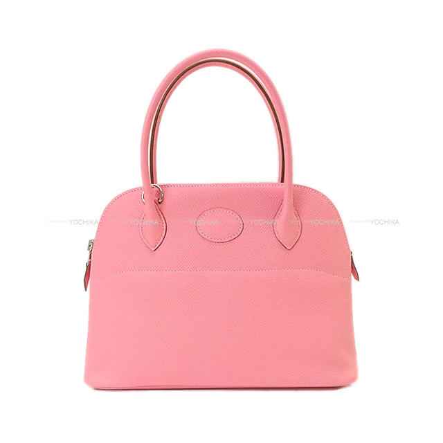 HERMES エルメス ショルダーバッグ ボリード27 ローズコンフェッティ