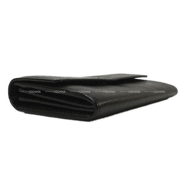 CHANEL シャネル セブルガ フラップ 長財布 キャビアスキン 黒(ブラック) シルバー金具 A46422 新品未使用