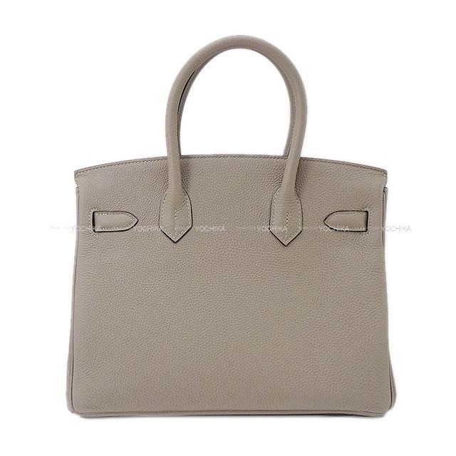HERMES エルメス ハンドバッグ バーキン30 トゥルティールグレー トゴ シルバー金具 新品未使用