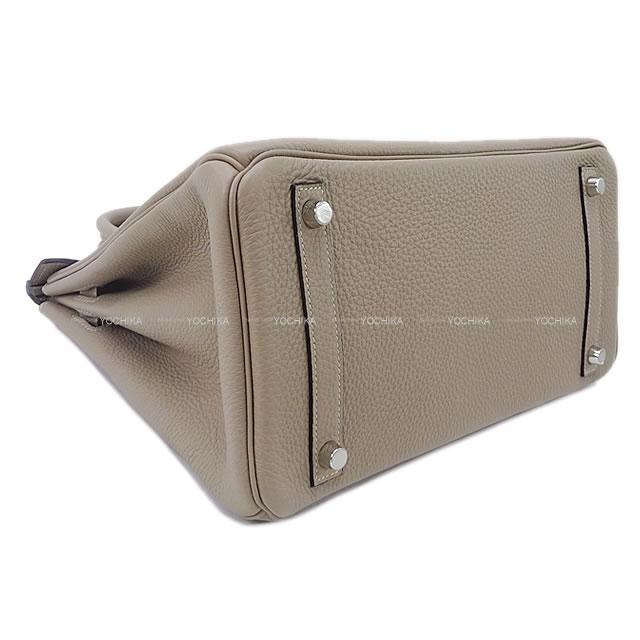 HERMES エルメス ハンドバッグ バーキン30 トゥルティールグレー トゴ シルバー金具 新品未使用
