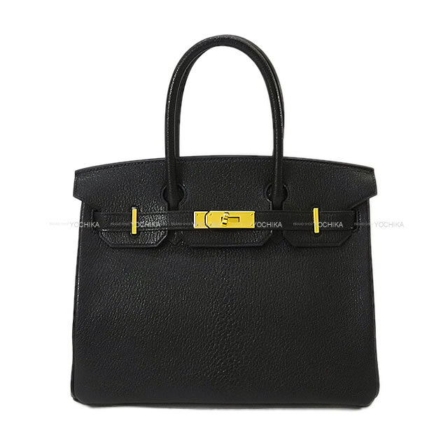 HERMES エルメス ハンドバッグ バーキン30 黒(ブラック) シェーブルコロマンデル ゴールド金具 新品