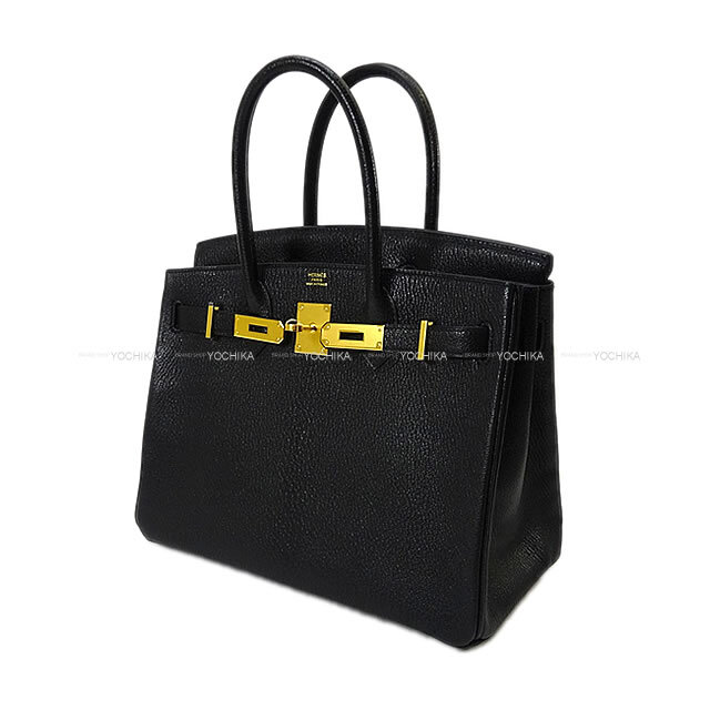 HERMES エルメス ハンドバッグ バーキン30 黒(ブラック) シェーブルコロマンデル ゴールド金具 新品