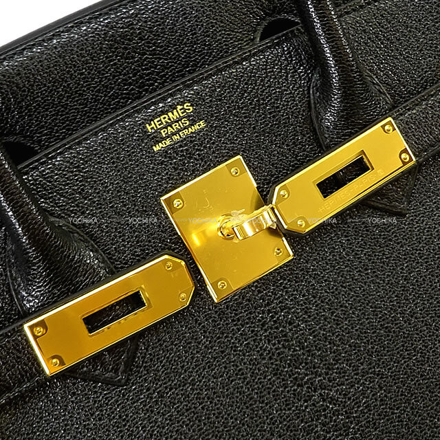 HERMES エルメス ハンドバッグ バーキン30 黒(ブラック) シェーブルコロマンデル ゴールド金具 新品