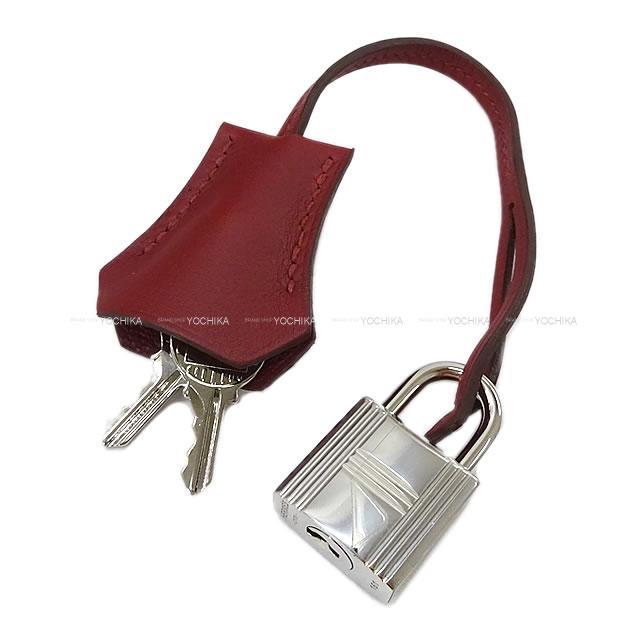 HERMES エルメス ハンドバッグ バーキン25 ルージュヴィフ ヴォージョナサン シルバー金具 新品