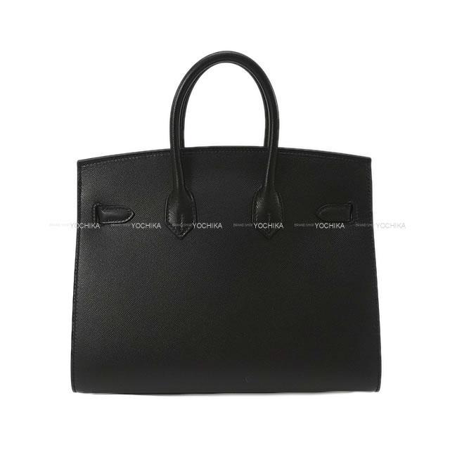 HERMES エルメス ハンドバッグ バーキン25 セリエ 外縫い 黒(ブラック