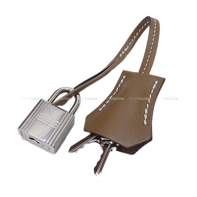 HERMES エルメス ハンドバッグ ケリー25 外縫い エトープ(エトゥープ) ヴォータデラクト シルバー金具 新品