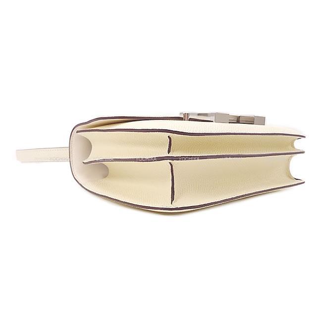 HERMES エルメス ショルダーバッグ コンスタンス3 ミニ 18 ナタ エプソン シルバー金具 新品