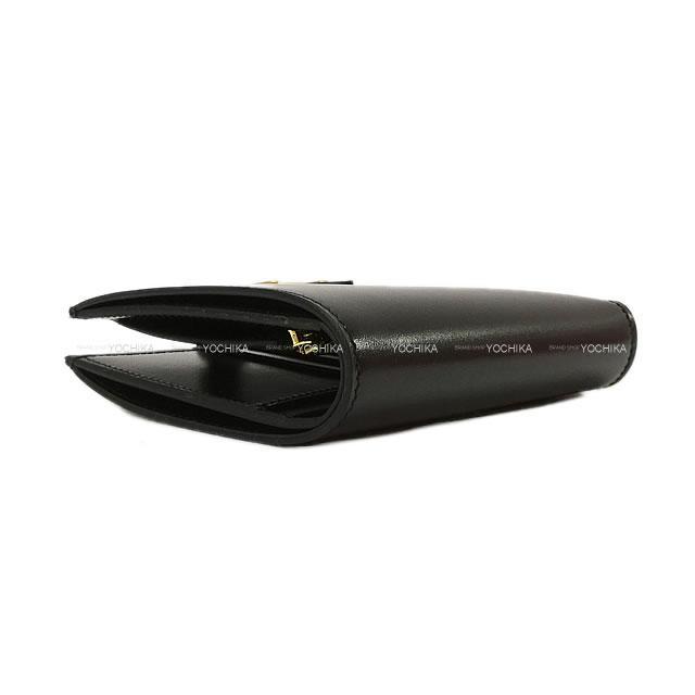 HERMES エルメス 財布 ベアンコンパクト 黒(ブラック) ボックスカーフ ゴールド金具 新品未使用