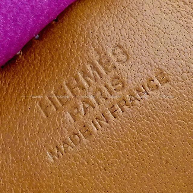 HERMES エルメス バッグチャーム ロデオ PM 白ステッチ ゴールド  