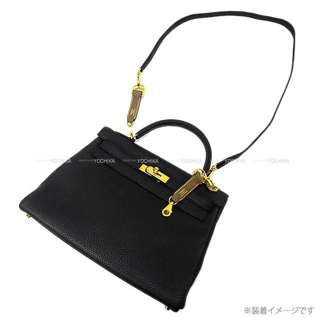 HERMES エルメス バンドリエール "アタッシュソワ" バッグストラップ エトープ(エトゥープ) エプソン