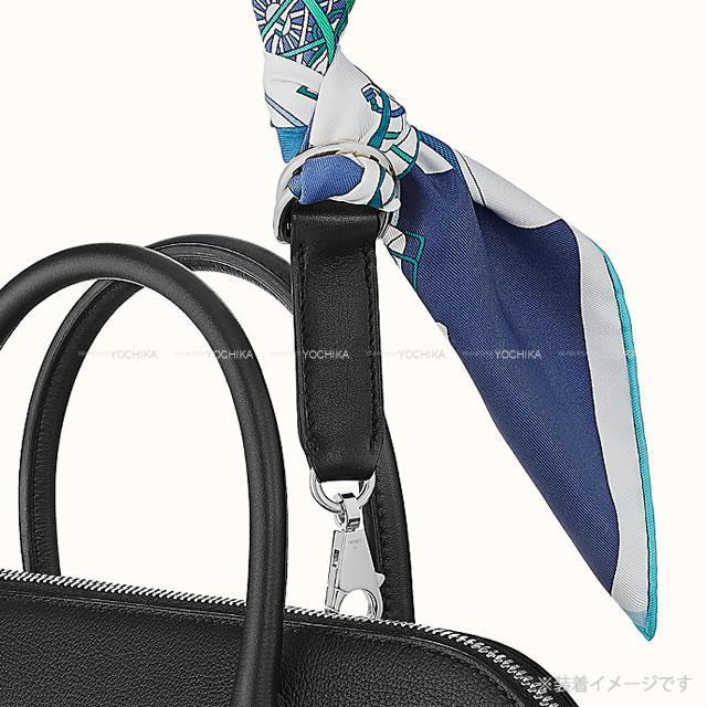 HERMES エルメス バンドリエール "アタッシュソワ" バッグストラップ ブルーインディゴ エプソン シルバー金具 新品