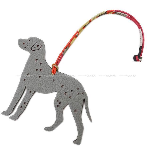 HERMES エルメス バッグチャーム プティアッシュ チャーム "ダルメシアン 犬" グリムエット/ルージュカザック 新品