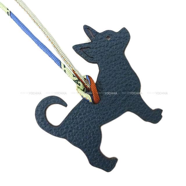 HERMES エルメス バッグチャーム プティアッシュ "チワワ 犬" ルージュトマト/コルヴェール エプソン/トゴ 新品