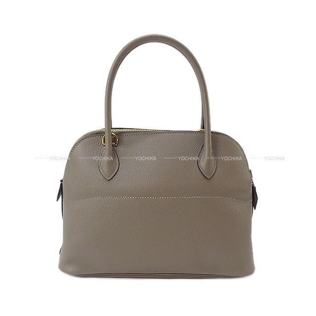 HERMES エルメス ショルダーバッグ ボリード27 グリアスファルト エプソン ゴールド金具 展示新品