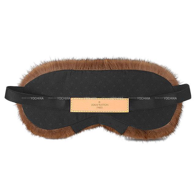 ルイ・ヴィトン アイマスク モノグラム ”マスク ソメイユ”  マロン ミンク GI0419 新品