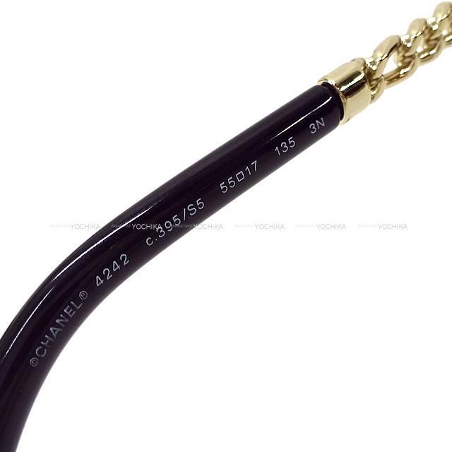 2019年 春夏 CHANEL シャネル チェーンアラウンド ココチェーン付き パントシェイプ サングラス 新品未使用
