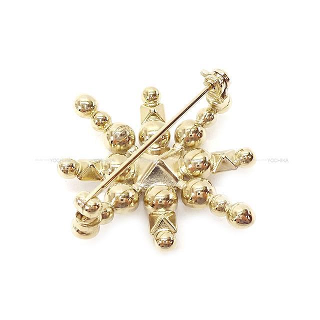 CHANEL】ブローチ B19B 雪の結晶 星 コサージュ