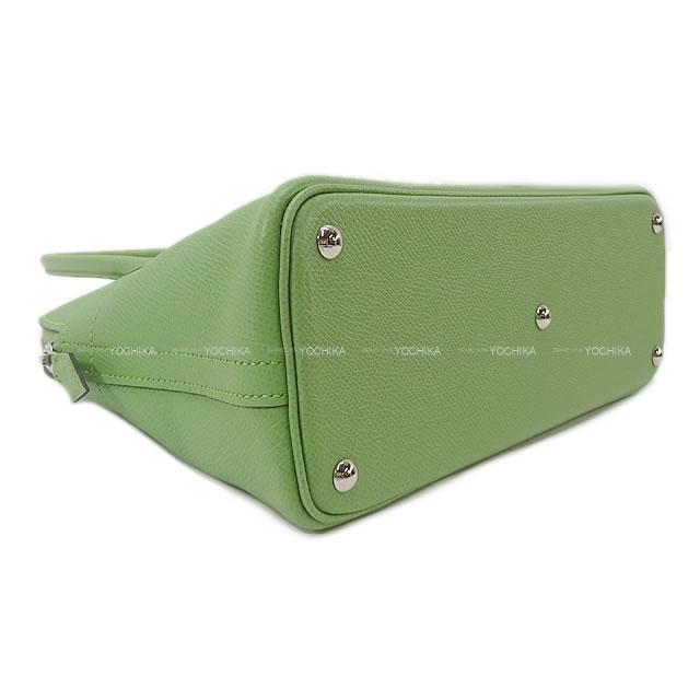 HERMES エルメス ショルダーバッグ ボリード27 ヴェールクリケット エプソン シルバー金具 新品