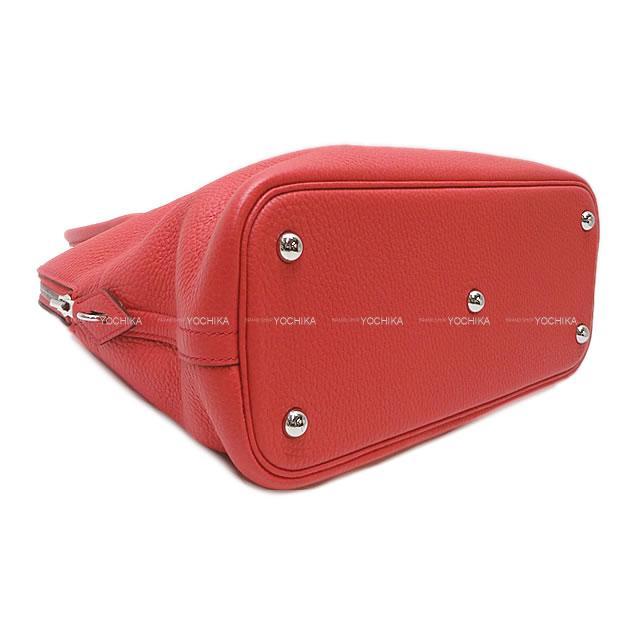 HERMES エルメス ハンドバッグ ボリード31 ブーゲンビリア トリヨン シルバー金具 展示新品