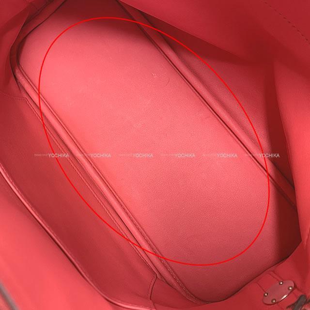 HERMES エルメス ハンドバッグ ボリード31 ブーゲンビリア トリヨン シルバー金具 展示新品