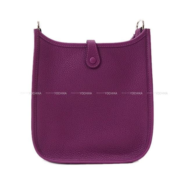HERMES エルメス ショルダーバッグ ミニ エブリン エヴリン 16 TPM アマゾン アネモネ/ブルーインディゴ