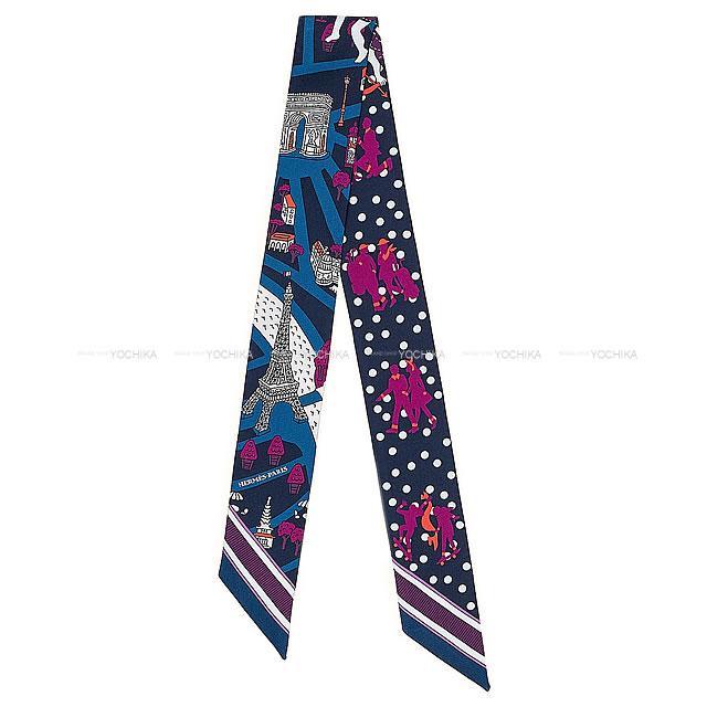 2020年秋冬 HERMES エルメス スカーフ ツイリー 新パリの恋人たち  