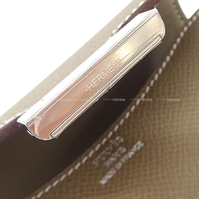 HERMES エルメス 財布 コンスタンススリム ウォレット ウェストポーチ エトープ(エトゥープ) エプソン 新品