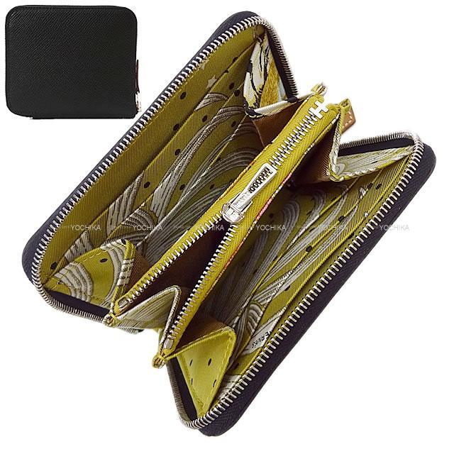 HERMES エルメス 二つ折り財布 アザップシルクイン コンパクト 王者の  