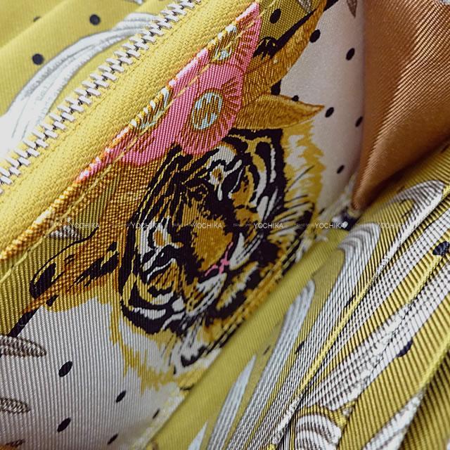 HERMES エルメス 二つ折り財布 アザップシルクイン コンパクト 王者の  