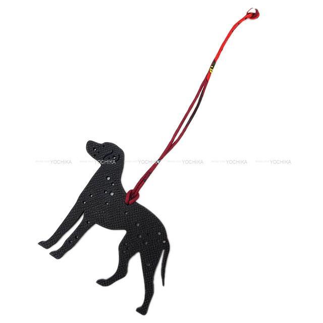 HERMES エルメス バッグチャーム プティアッシュ チャーム "ダルメシアン 犬" 新品