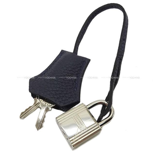 HERMES エルメス ハンドバッグ ケリー28 内縫い タッチ ブルーニュイ トゴ/クロコダイル アリゲーターマット