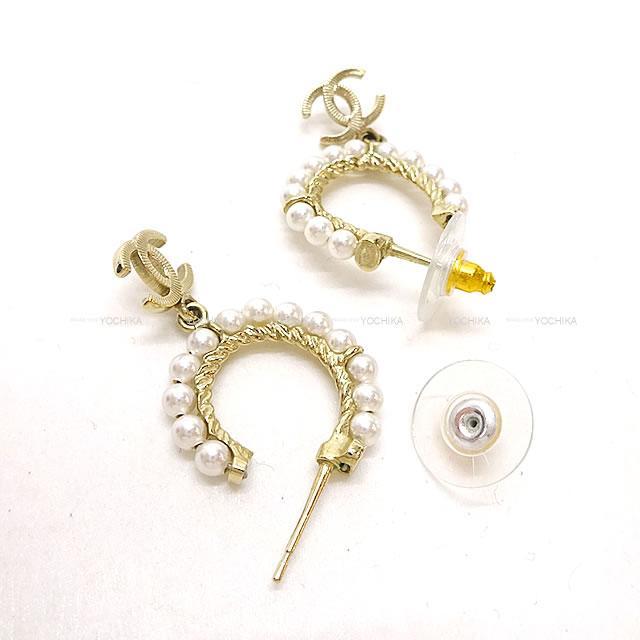 2020年 クルーズ 新作 CHANEL シャネル ミニパール ココチャーム フープ