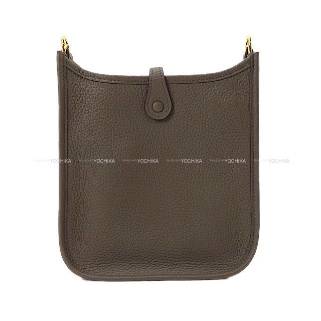 HERMES エルメス ショルダーバッグ ミニ エブリン エヴリン 16 TPM エタン トリヨン ゴールド金具 新品