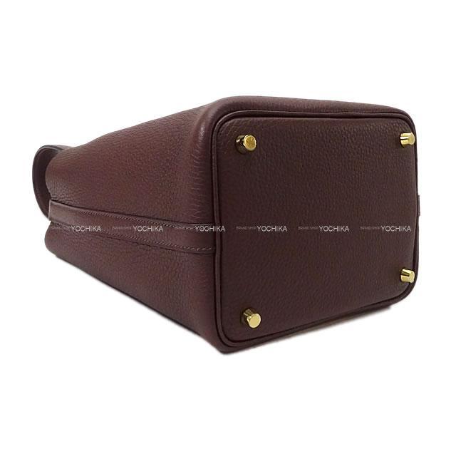 HERMES エルメス ハンドバッグ ピコタンロック 18 PM ハバナ トリヨン ゴールド金具 新品